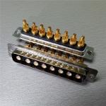 8W8 D-SUB Coaxial Connectors (RF) Female & Male Solder Type